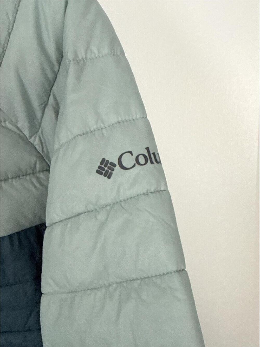 $100 Columbia Womens Powder Pass Puffer Jacket Ever Blue Women’s XXL - Picture 3 of 8